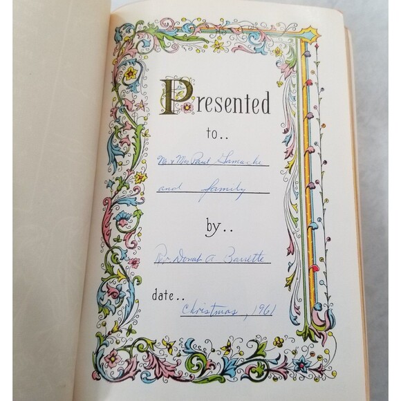 Holy Bible 1959 St. Joseph new Catholic edition fine art edition illustrated vtg - Picture 7 of 12